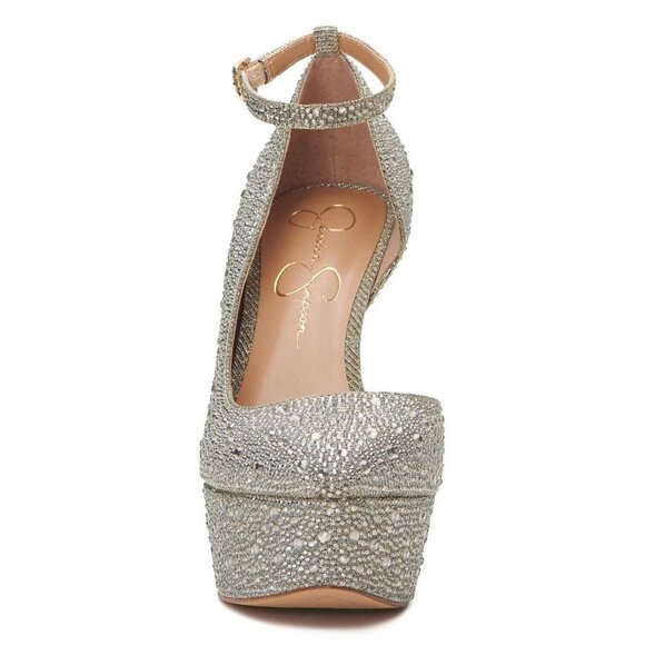 JESSICA SIMPSON Women S Ormanda Embellished Platform - Picture 4 of 6